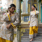 Mustard Paisley Farshi Set