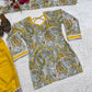 Mustard Paisley Farshi Set