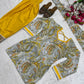 Mustard Paisley Farshi Set
