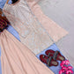 Cutwork Sequin Palazzo Set