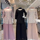 Cutwork Sequin Palazzo Set