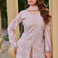Cutwork Sequin Palazzo Set