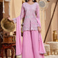 Cutwork Sequin Palazzo Set