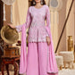 Cutwork Sequin Palazzo Set