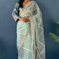 Pearl Khatli Net Saree Set