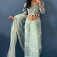 Pearl Khatli Net Saree Set