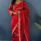 Pearl Khatli Net Saree Set