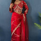 Pearl Khatli Net Saree Set
