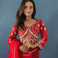 Pearl Khatli Net Saree Set