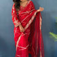 Pearl Khatli Net Saree Set