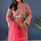 Pearl Khatli Net Saree Set