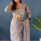 Pearl Khatli Net Saree Set