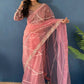 Pearl Khatli Net Saree Set