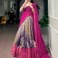 Violet Zari Silk Lehenga