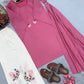 Rose Butterfly Palazzo Set