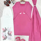 Rose Butterfly Palazzo Set