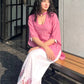 Rose Butterfly Palazzo Set