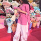 Rose Butterfly Palazzo Set