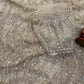 Pearl Trail Sequin Net Saree