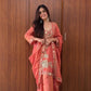 Coral Mirror Work Kurta Set