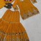 Marigold Sequin Sharara Set