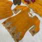 Marigold Sequin Sharara Set
