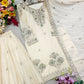 Ivory Stone Sequin Sharara Set