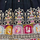 Peacock Border Anarkali Gown