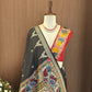 Kalamkari Temple Border Saree