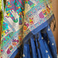 Kalamkari Temple Border Saree