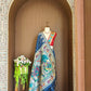 Kalamkari Temple Border Saree