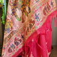 Kalamkari Temple Border Saree