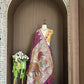 Kalamkari Temple Border Saree
