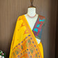 Kalamkari Temple Border Saree