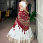 Ivory Zari Kalamkari Lehenga Set