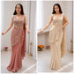 Sequin Vine Ready Saree Set