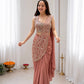 Sequin Vine Ready Saree Set