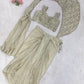 Sequin Vine Ready Saree Set