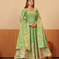 Shimmer Silk Cording Sequin Anarkali Gown Set