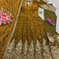 Shimmer Silk Cording Sequin Anarkali Gown Set