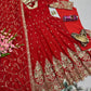 Shimmer Silk Cording Sequin Anarkali Gown Set