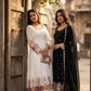 Peacock Border Anarkali Gown