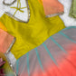 Pastel Ombre Digital Print Anarkali