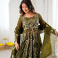 Silk Sequin Jacket Style Lehenga Set