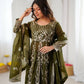 Silk Sequin Jacket Style Lehenga Set