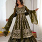 Silk Sequin Jacket Style Lehenga Set