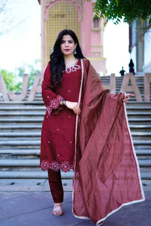 Mirror Work Sequin Kurta Set