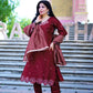 Mirror Work Sequin Kurta Set
