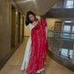 Ivory Sequin Anarkali Set