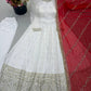 Ivory Sequin Anarkali Set